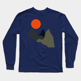 Tangerine Sun Long Sleeve T-Shirt